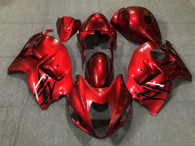 1997-2007 Fire Red Gloss Suzuki GSXR 1300 Motorcycle Fairings Canada 1997-2007 Fire Red Gloss Suzuki GSXR 1300 Motorcycle Fairings Canada
