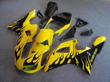 1998-1999 Yellow Flame Yamaha R1 Motorcycle Fairings Canada