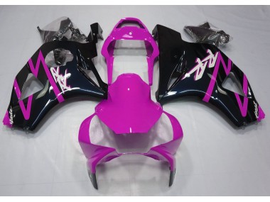 2002-2003 Gloss Black and Pink Honda CBR954 Motorcycle Fairings Canada