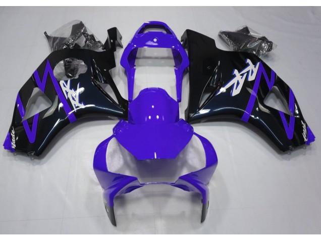 2002-2003 Gloss Black and Purple Honda CBR954 Motorcycle Fairings Canada 2002-2003 Gloss Black and Purple Honda CBR954 Motorcycle Fairings Canada
