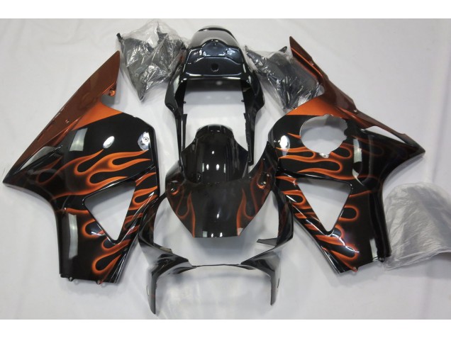 2002-2003 Orange Flame Honda CBR954 Motorcycle Fairings Canada 2002-2003 Orange Flame Honda CBR954 Motorcycle Fairings Canada