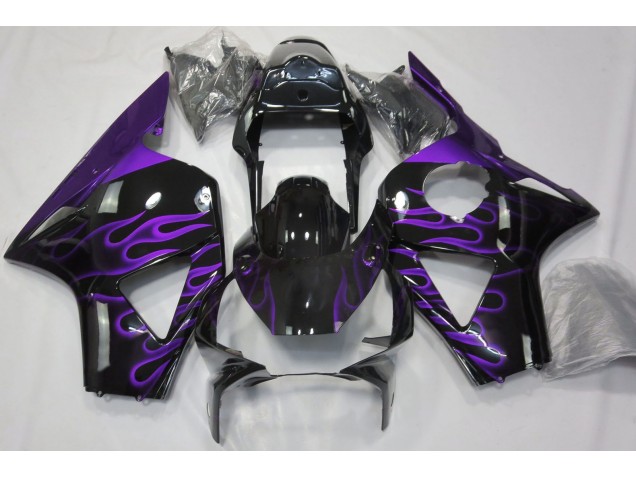 2002-2003 Purple Flame Honda CBR954 Motorcycle Fairings Canada 2002-2003 Purple Flame Honda CBR954 Motorcycle Fairings Canada