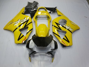 2002-2003 Reverse Yellow and Black Honda CBR954 Motorcycle Fairings Canada