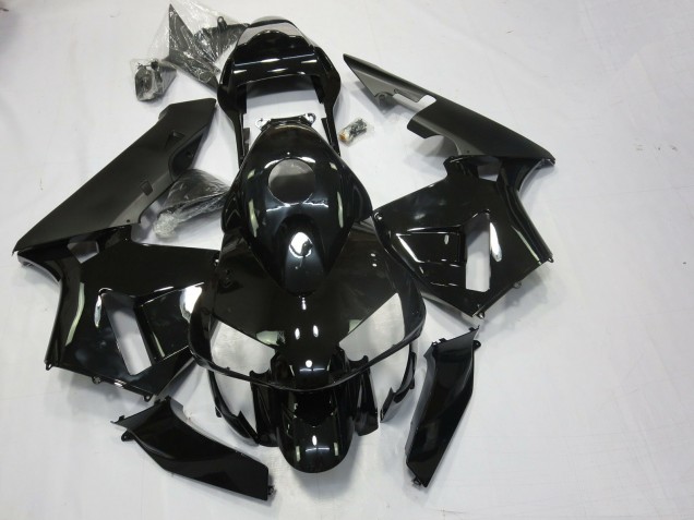 2003-2004 Gloss Black & Matte Honda CBR600RR Motorcycle Fairings Canada 2003-2004 Gloss Black & Matte Honda CBR600RR Motorcycle Fairings Canada