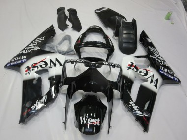 2003-2004 West Kawasaki ZX6R Motorcycle Fairings Canada