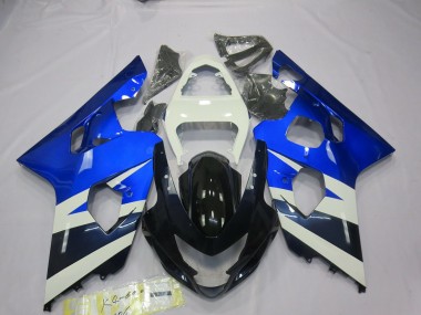 2004-2005 Blue White GSXR Suzuki GSXR 600-750 Motorcycle Fairings Canada