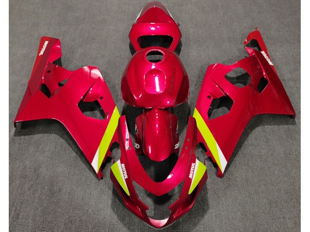 2004-2005 Gloss Red Suzuki GSXR 600-750 Motorcycle Fairings Canada 2004-2005 Gloss Red Suzuki GSXR 600-750 Motorcycle Fairings Canada