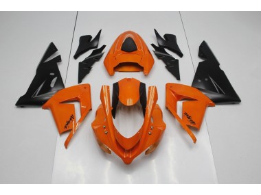 2004-2005 Plain Orange Ninja Kawasaki ZX10R Motorcycle Fairings Canada