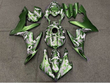 2004-2006 Dark Green Camo Yamaha R1 Motorcycle Fairings Canada