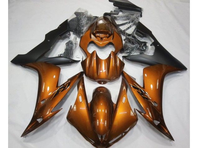 2004-2006 Gloss Orange & Black Yamaha R1 Motorcycle Fairings Canada 2004-2006 Gloss Orange & Black Yamaha R1 Motorcycle Fairings Canada