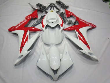 2004-2006 White and Red Style Yamaha R1 Motorcycle Fairings Canada