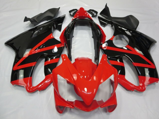 2004-2007 Gloss Black and Red Honda CBR600 F4i Motorcycle Fairings Canada 2004-2007 Gloss Black and Red Honda CBR600 F4i Motorcycle Fairings Canada