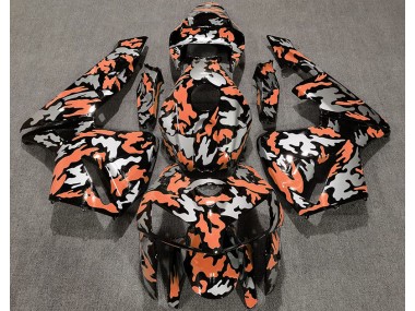 2005-2006 Camo & LIGHT ORANGE Honda CBR600RR Motorcycle Fairings Canada