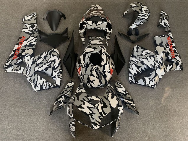 2005-2006 Camo & RED decals Honda CBR600RR Motorcycle Fairings Canada 2005-2006 Camo & RED decals Honda CBR600RR Motorcycle Fairings Canada