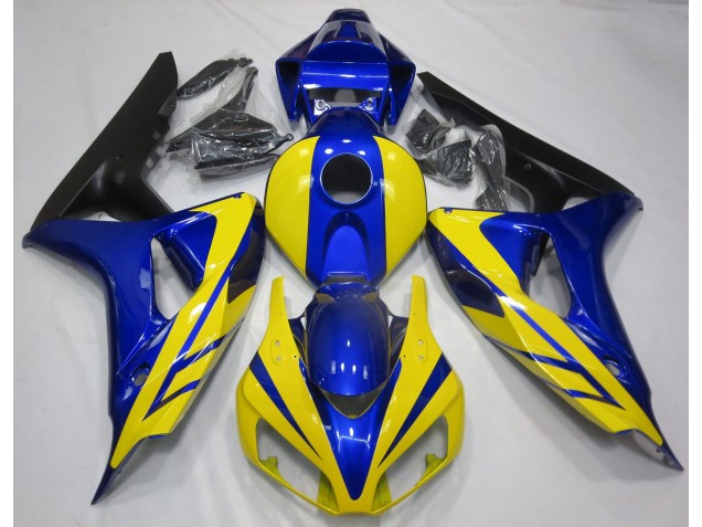 2006-2007 Blue and Yellow Honda CBR1000RR Motorcycle Fairings Canada 2006-2007 Blue and Yellow Honda CBR1000RR Motorcycle Fairings Canada