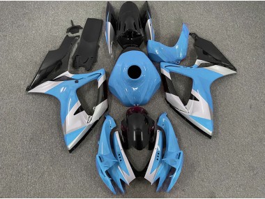 2006-2007 Light Blue Design Suzuki GSXR 600-750 Motorcycle Fairings Canada