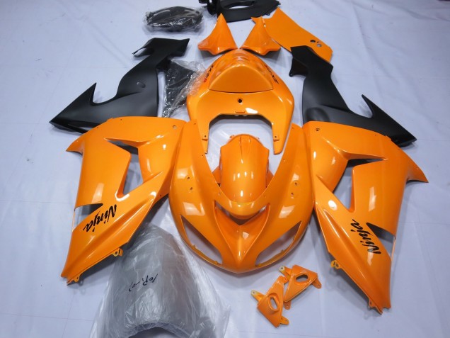 2006-2007 Orange Kawasaki ZX10R Motorcycle Fairings Canada 2006-2007 Orange Kawasaki ZX10R Motorcycle Fairings Canada