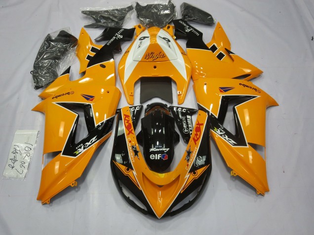2006-2007 Special Orange Kawasaki ZX10R Motorcycle Fairings Canada 2006-2007 Special Orange Kawasaki ZX10R Motorcycle Fairings Canada