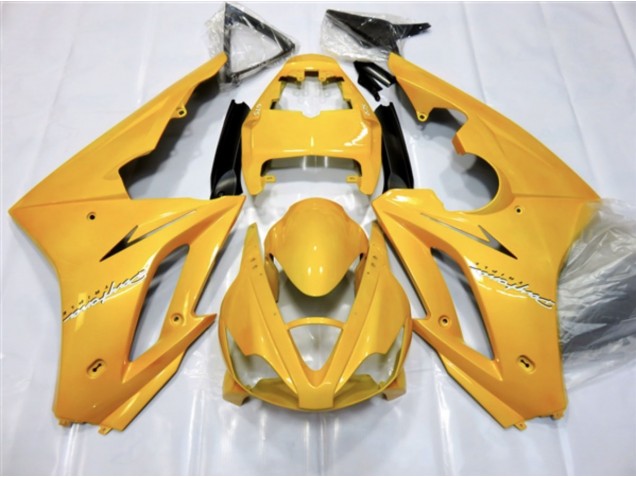 2006-2008 Pearl Yellow Triumph Daytona 675 Motorcycle Fairings Canada
