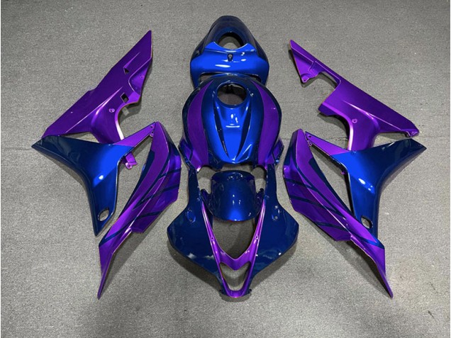 2007-2008 Blue & Purple Honda CBR600RR Motorcycle Fairings Canada 2007-2008 Blue & Purple Honda CBR600RR Motorcycle Fairings Canada