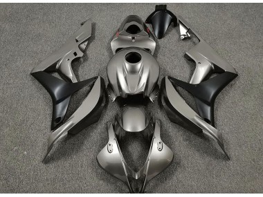 2007-2008 Gloss Grey and Black Honda CBR600RR Motorcycle Fairings Canada