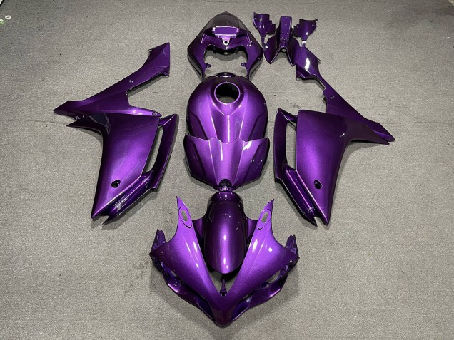 2007-2008 Gloss Purple Yamaha R1 Motorcycle Fairings Canada