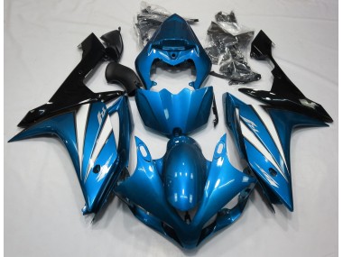 2007-2008 Light Blue White and Black Yamaha R1 Motorcycle Fairings Canada