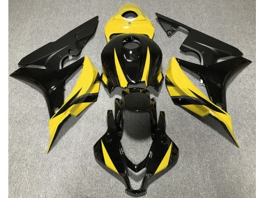 2007-2008 Yellow Special Design Honda CBR600RR Motorcycle Fairings Canada