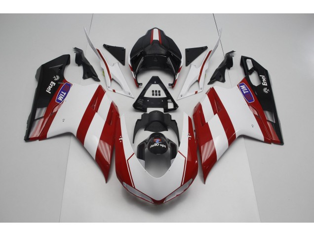 2007-2012 Deep Red Ducati 848 1098 1198 Motorcycle Fairings Canada 2007-2012 Deep Red Ducati 848 1098 1198 Motorcycle Fairings Canada