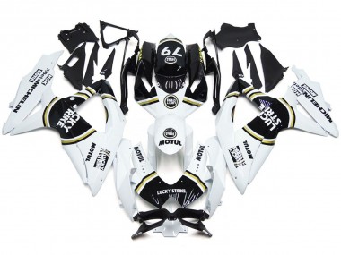 2008-2010 Black Lucky Strike 79 Suzuki GSXR 600-750 Motorcycle Fairings Canada