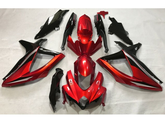 2008-2010 Gloss Red Suzuki GSXR 600-750 Motorcycle Fairings Canada 2008-2010 Gloss Red Suzuki GSXR 600-750 Motorcycle Fairings Canada