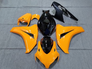 2008-2011 Gloss Orange and Black Honda CBR1000RR Motorcycle Fairings Canada