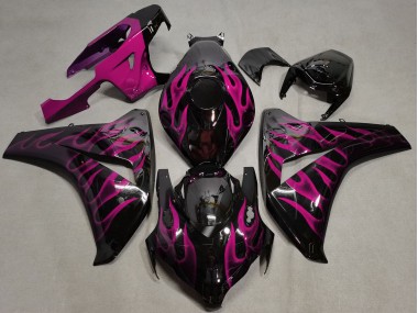 2008-2011 Pink Flame Honda CBR1000RR Motorcycle Fairings Canada
