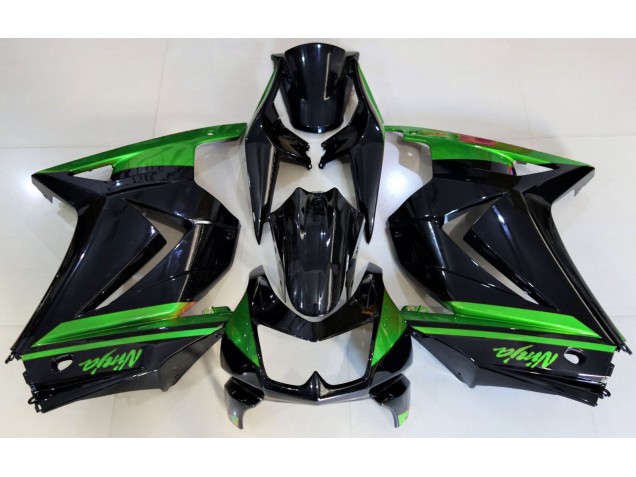2008-2013 Gloss Black & Green Kawasaki Ninja 250 Motorcycle Fairings Canada 2008-2013 Gloss Black & Green Kawasaki Ninja 250 Motorcycle Fairings Canada