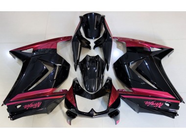 2008-2013 Gloss Black & Red Kawasaki Ninja 250 Motorcycle Fairings Canada