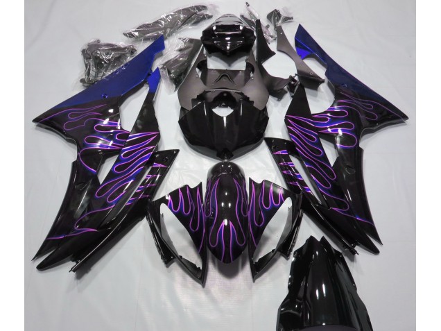 2008-2016 Blue Flame Yamaha R6 Motorcycle Fairings Canada 2008-2016 Blue Flame Yamaha R6 Motorcycle Fairings Canada