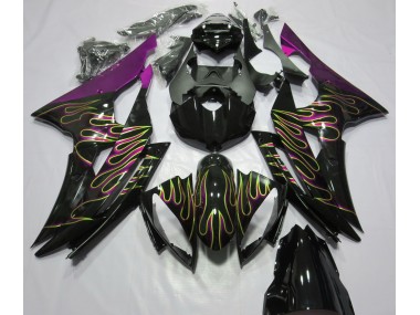 2008-2016 Pink Flame Yamaha R6 Motorcycle Fairings Canada