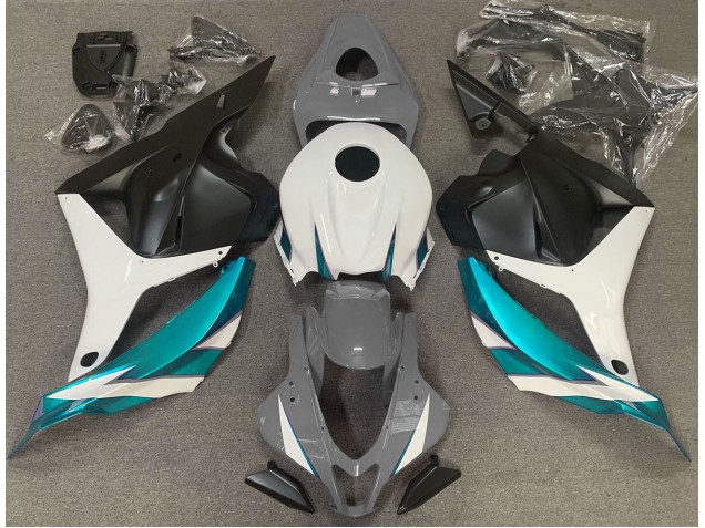 2009-2012 Gloss Grey White and Light Blue Honda CBR600RR Motorcycle Fairings Canada 2009-2012 Gloss Grey White and Light Blue Honda CBR600RR Motorcycle Fairings Canada