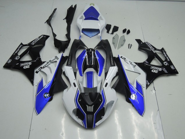 2009-2018 Blue and White BMW S1000RR Motorcycle Fairings Canada 2009-2018 Blue and White BMW S1000RR Motorcycle Fairings Canada