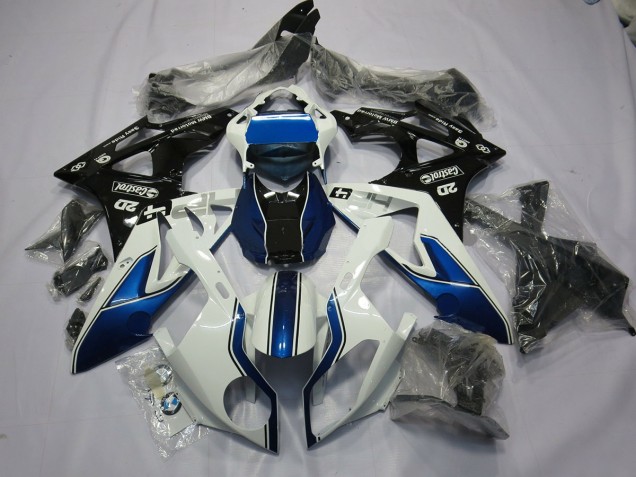 2009-2018 Custom Blue and White BMW S1000RR Motorcycle Fairings Canada 2009-2018 Custom Blue and White BMW S1000RR Motorcycle Fairings Canada