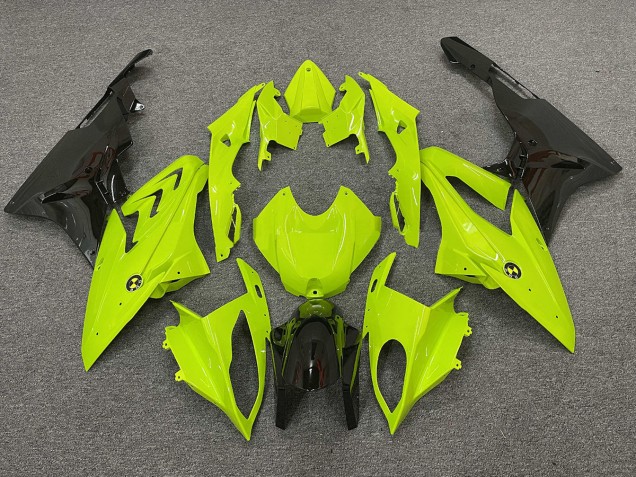 2009-2018 Floro Yellow BMW S1000RR Motorcycle Fairings Canada 2009-2018 Floro Yellow BMW S1000RR Motorcycle Fairings Canada