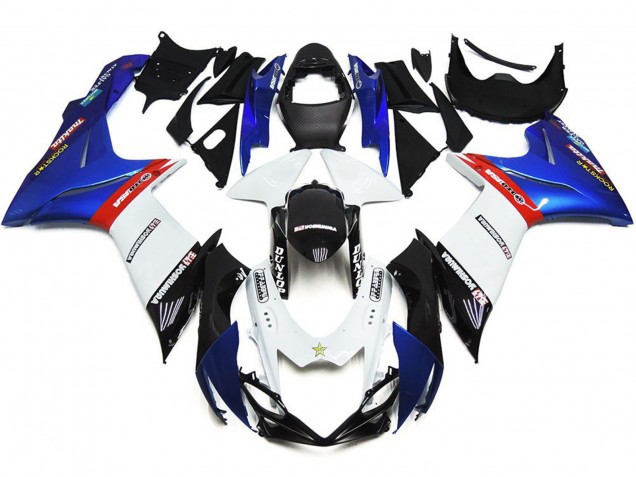 2011-2020 Custom Logos with Blue and Red Suzuki GSXR 600-750 Motorcycle Fairings Canada 2011-2020 Custom Logos with Blue and Red Suzuki GSXR 600-750 Motorcycle Fairings Canada