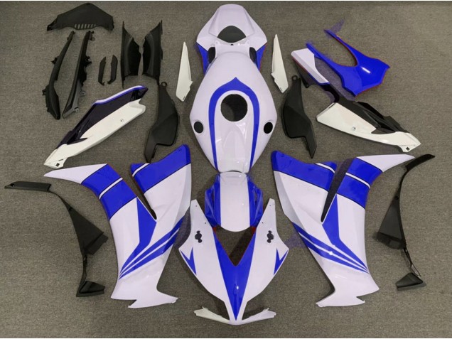 2012-2016 Gloss Blue and White Honda CBR1000RR Motorcycle Fairings Canada 2012-2016 Gloss Blue and White Honda CBR1000RR Motorcycle Fairings Canada
