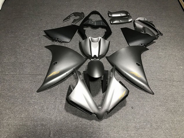 2013-2014 Matte Grey Yamaha R1 Motorcycle Fairings Canada