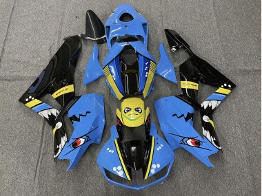 2013-2020 Blue Shark Honda CBR600RR Motorcycle Fairings Canada