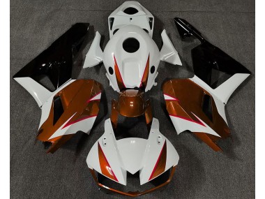2013-2020 Gloss Orange White and Red Honda CBR600RR Motorcycle Fairings Canada