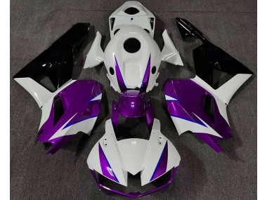 2013-2020 Gloss Purple White and Blue Honda CBR600RR Motorcycle Fairings Canada