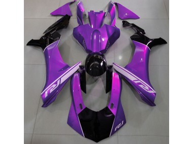 2015-2019 Mood Purple and Black Yamaha R1 Motorcycle Fairings Canada