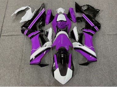 2017-2019 Gloss Purple White and Black Honda CBR1000RR Motorcycle Fairings Canada