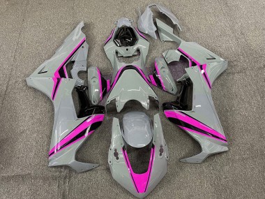 2017-2019 Nardo with Pink Stripes Honda CBR1000RR Motorcycle Fairings Canada